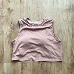 Klassy Network Crop Top with Built in Bra